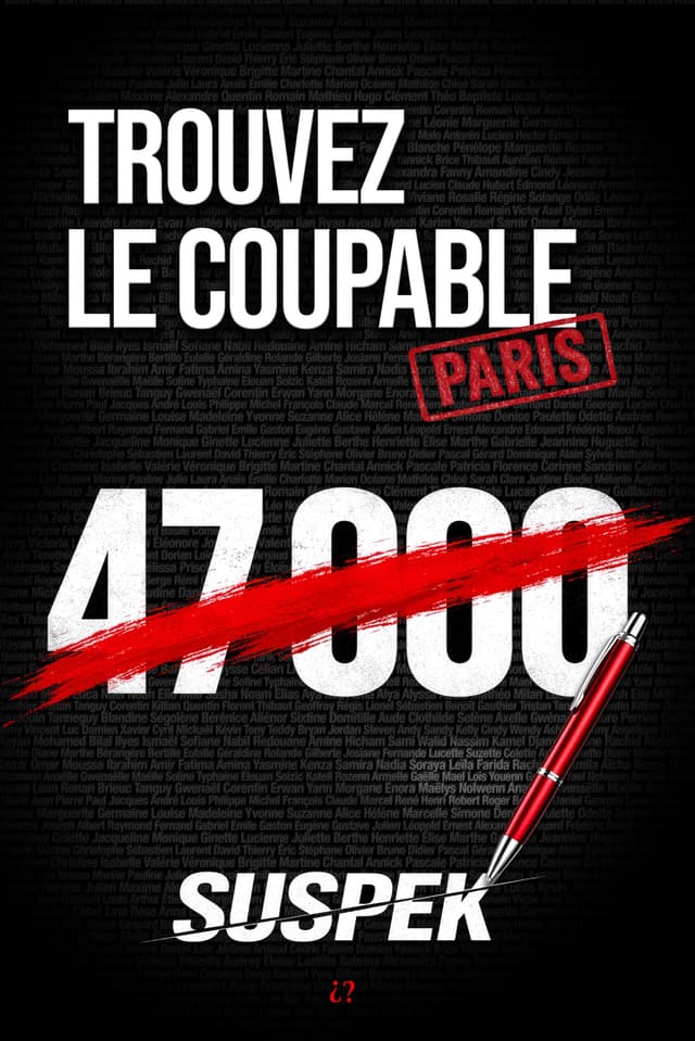 Couverture de SUSPEK · Paris