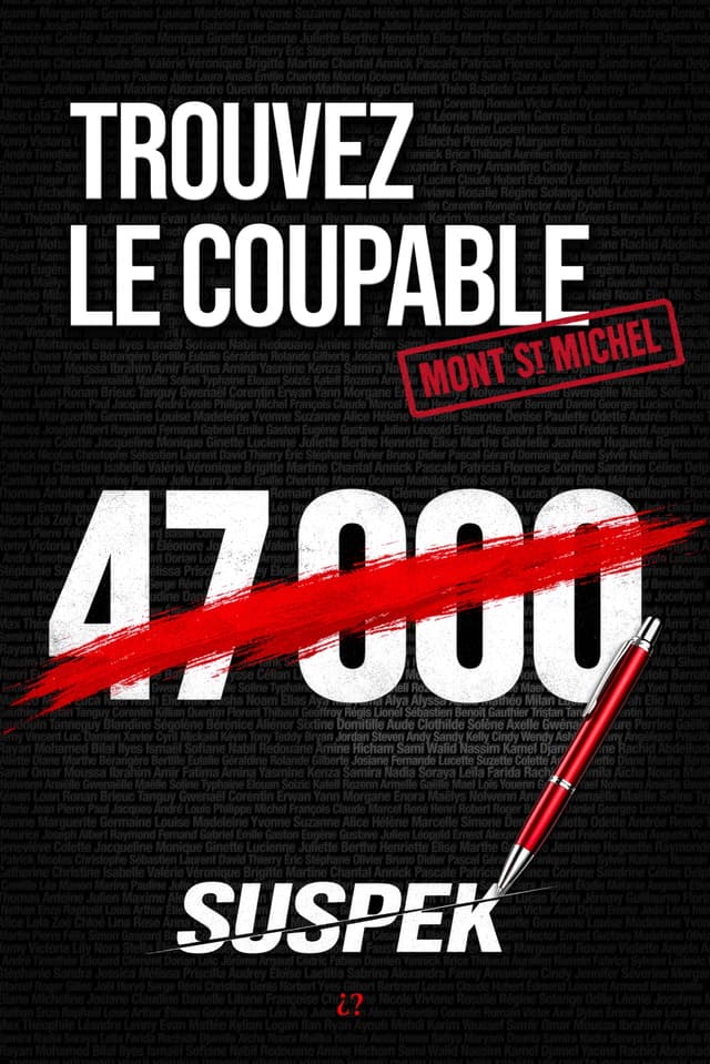 Couverture de SUSPEK · Mont-Saint-Michel