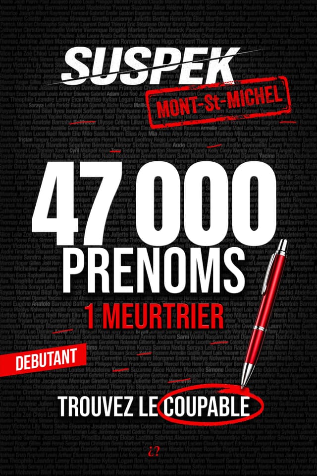 Couverture de SUSPEK · Mont-Saint-Michel